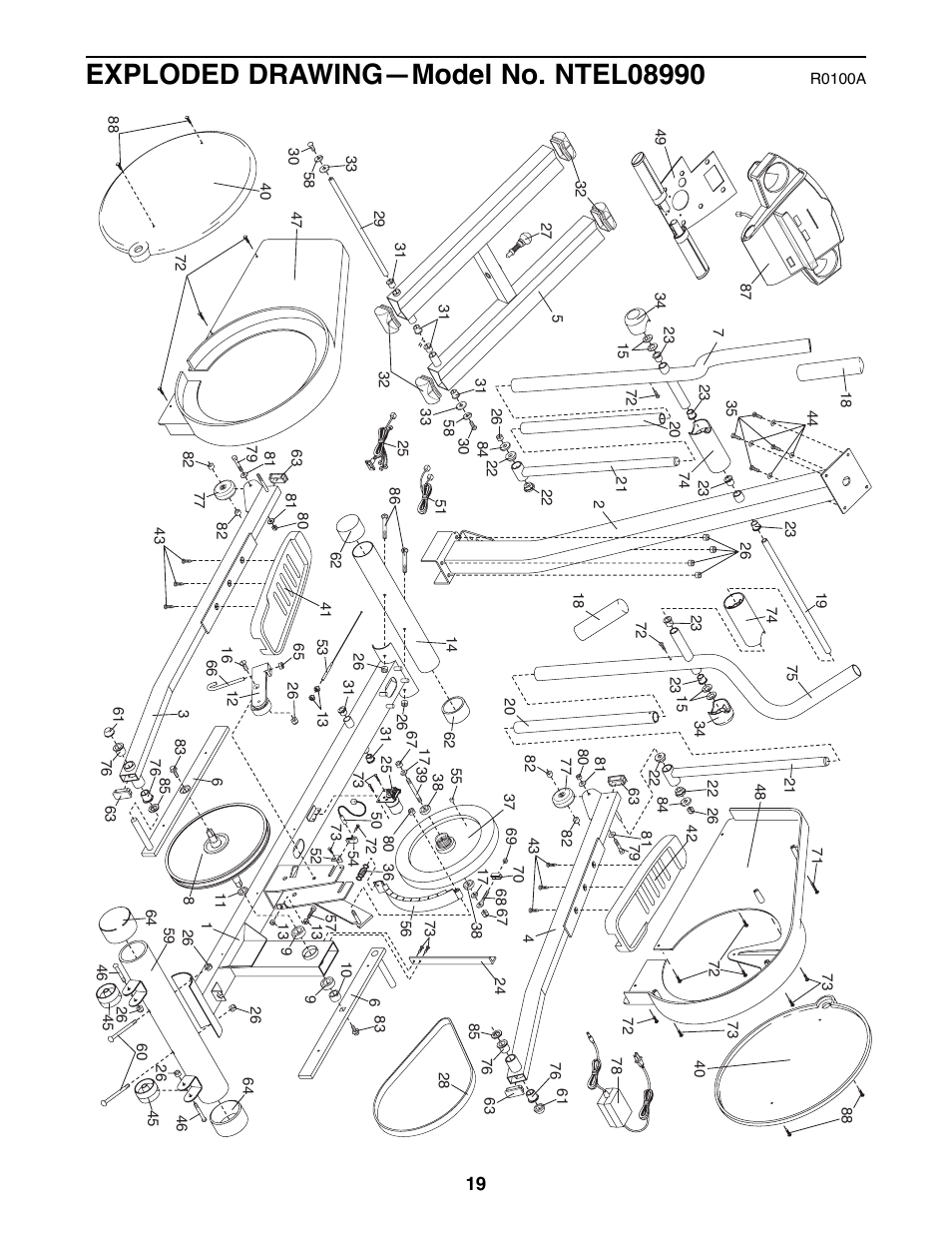 NordicTrack VGR940 NTEL08990 User Manual | Page 19 / 20