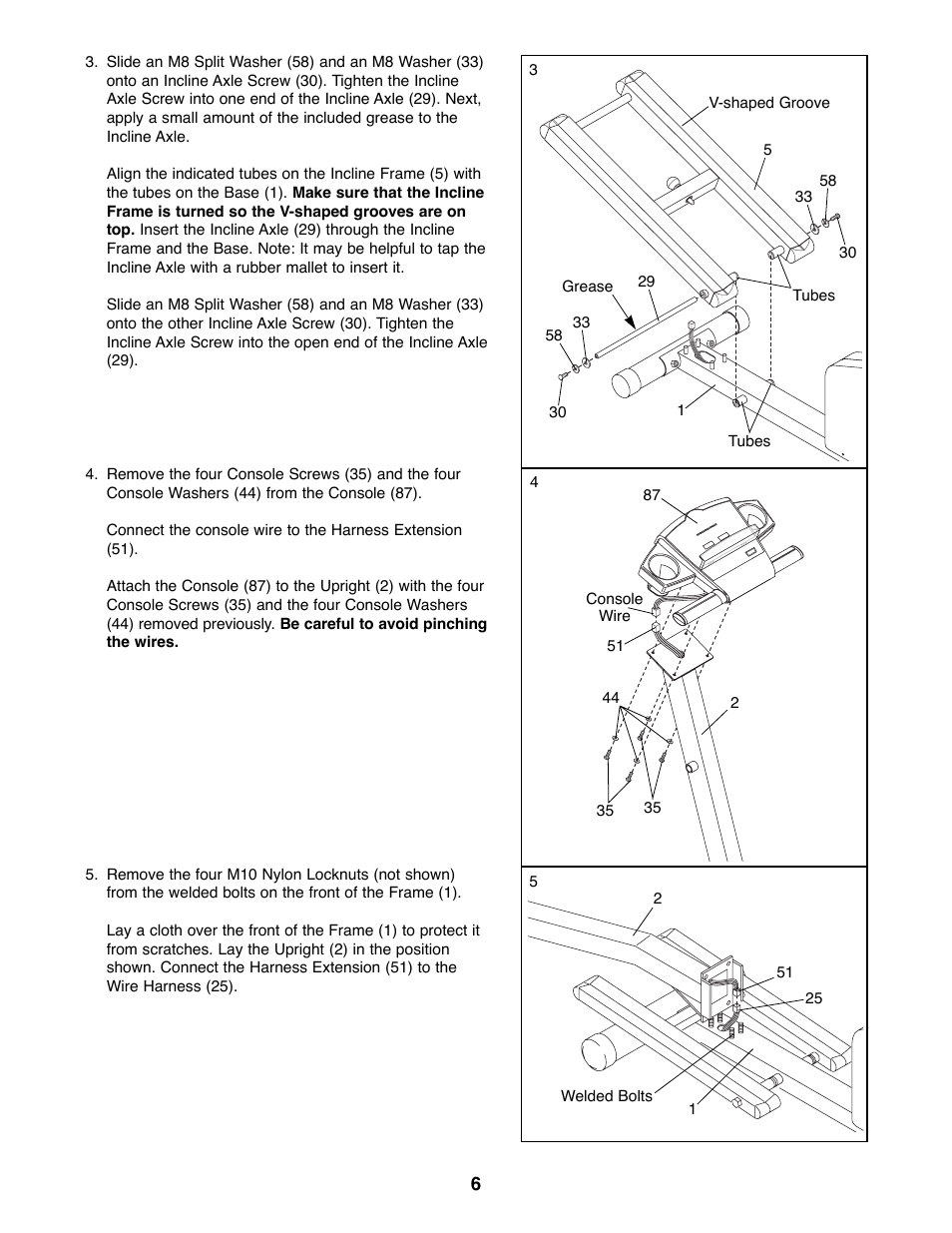 NordicTrack VGR940 NTEL08990 User Manual | Page 6 / 20