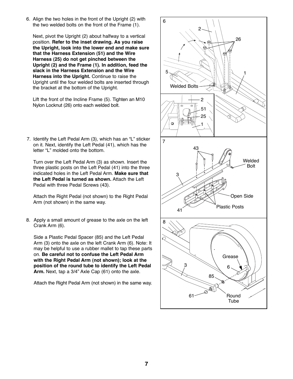 NordicTrack VGR940 NTEL08990 User Manual | Page 7 / 20