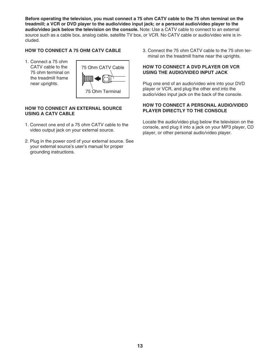 NordicTrack ViewPoint NTL11806.1 User Manual | Page 13 / 40