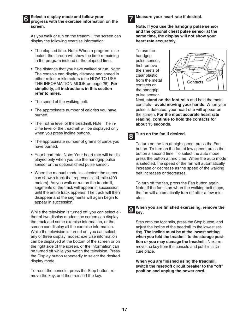 NordicTrack ViewPoint NTL11806.1 User Manual | Page 17 / 40