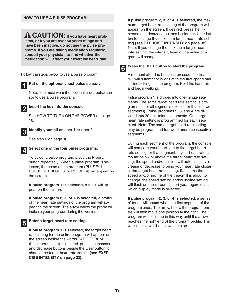 NordicTrack ViewPoint NTL11806.1 User Manual | Page 19 / 40