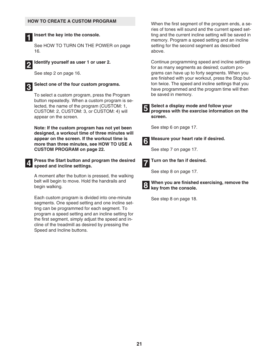 NordicTrack ViewPoint NTL11806.1 User Manual | Page 21 / 40