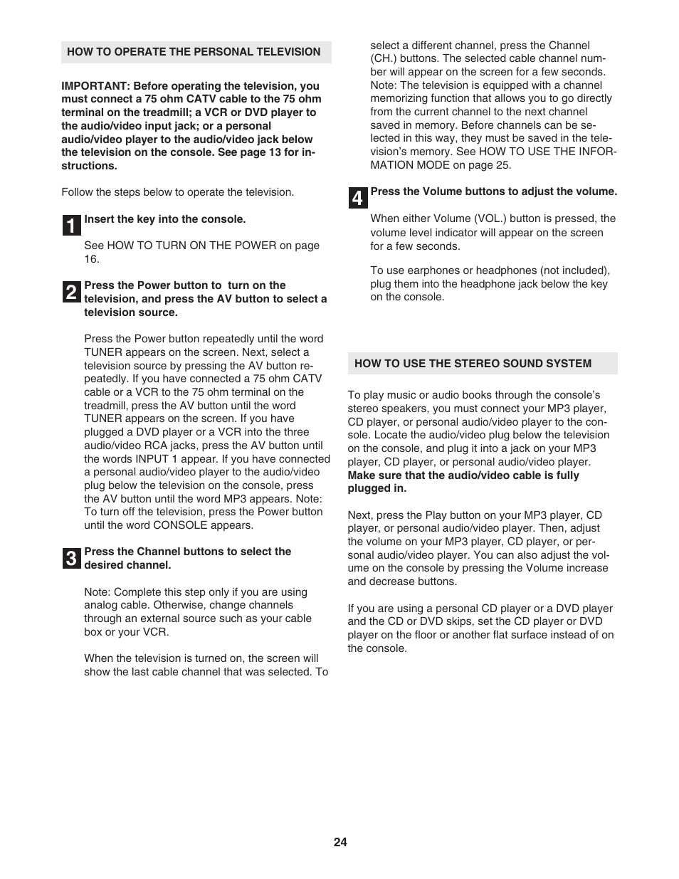 NordicTrack ViewPoint NTL11806.1 User Manual | Page 24 / 40