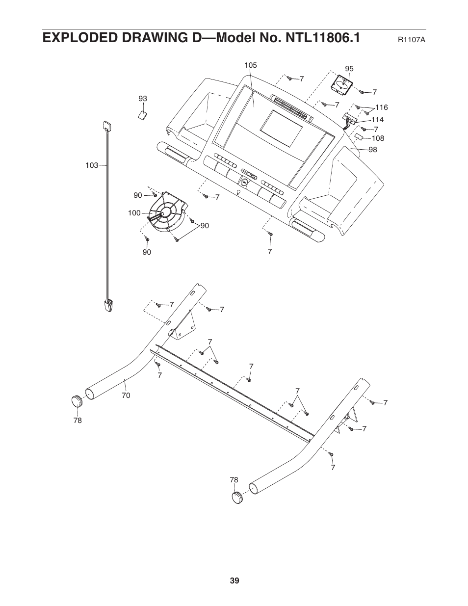 NordicTrack ViewPoint NTL11806.1 User Manual | Page 39 / 40