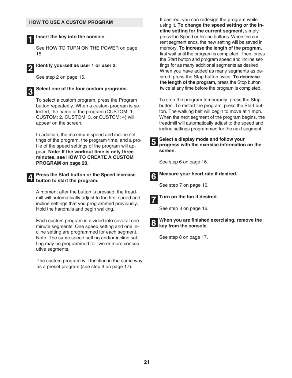 NordicTrack NTL22907.1 User Manual | Page 21 / 40