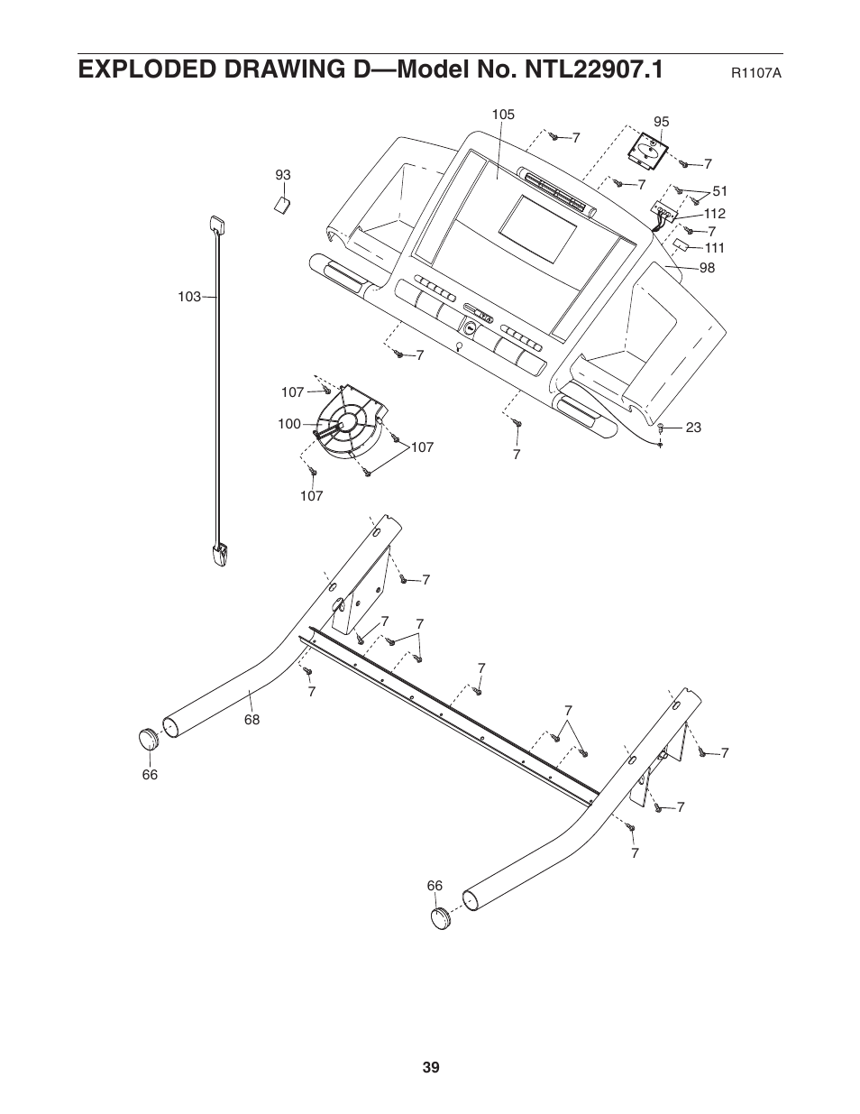 NordicTrack NTL22907.1 User Manual | Page 39 / 40
