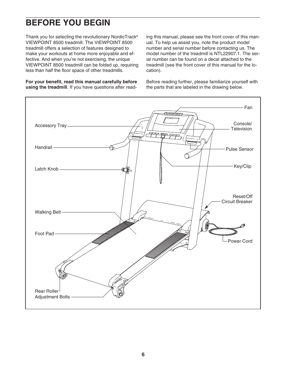 Before you begin | NordicTrack NTL22907.1 User Manual | Page 6 / 40