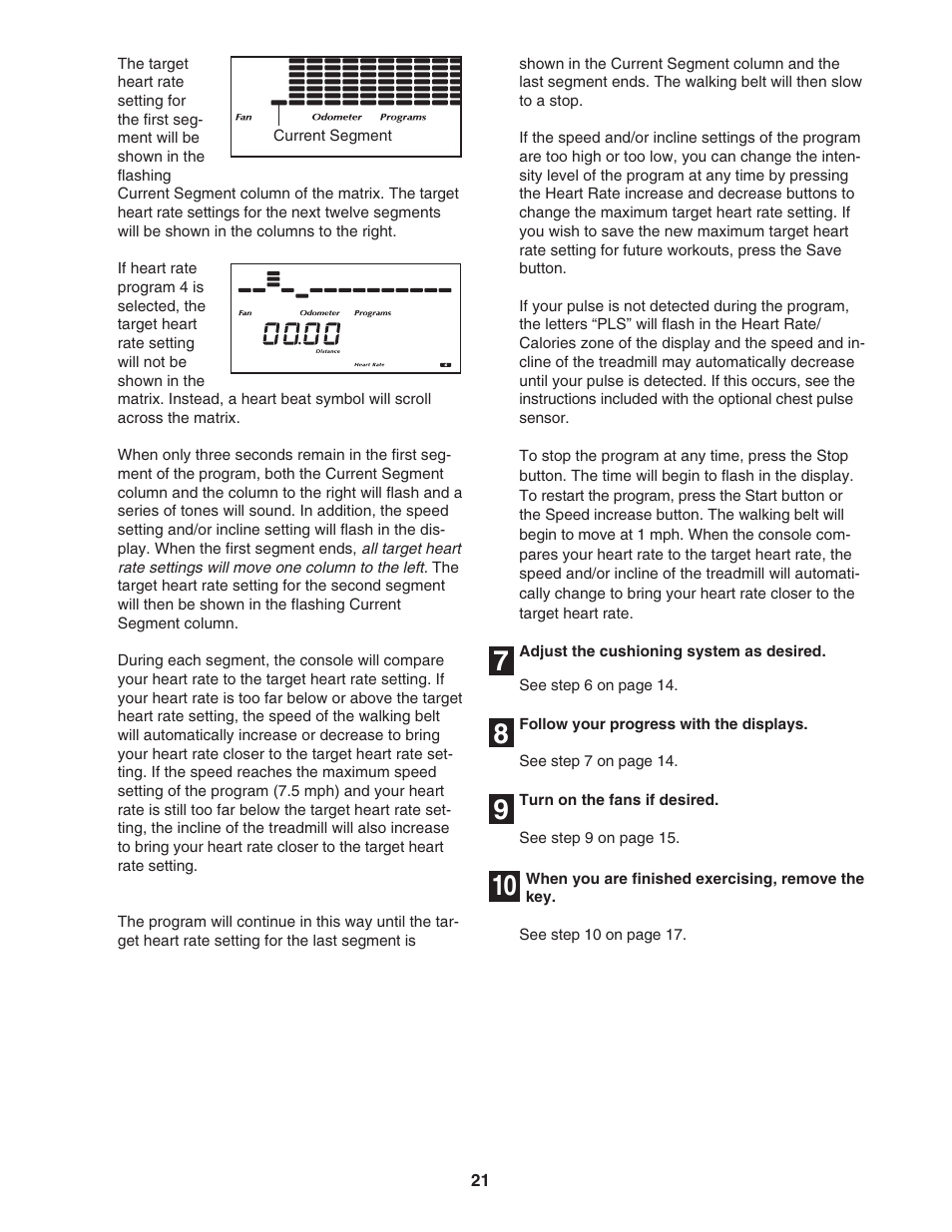 NordicTrack NTL14951 User Manual | Page 21 / 38