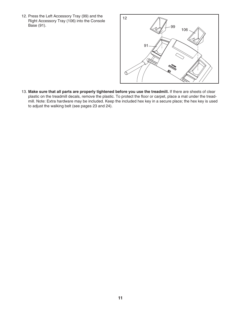 NordicTrack TREADMILL NTL07707.1 User Manual | Page 11 / 32