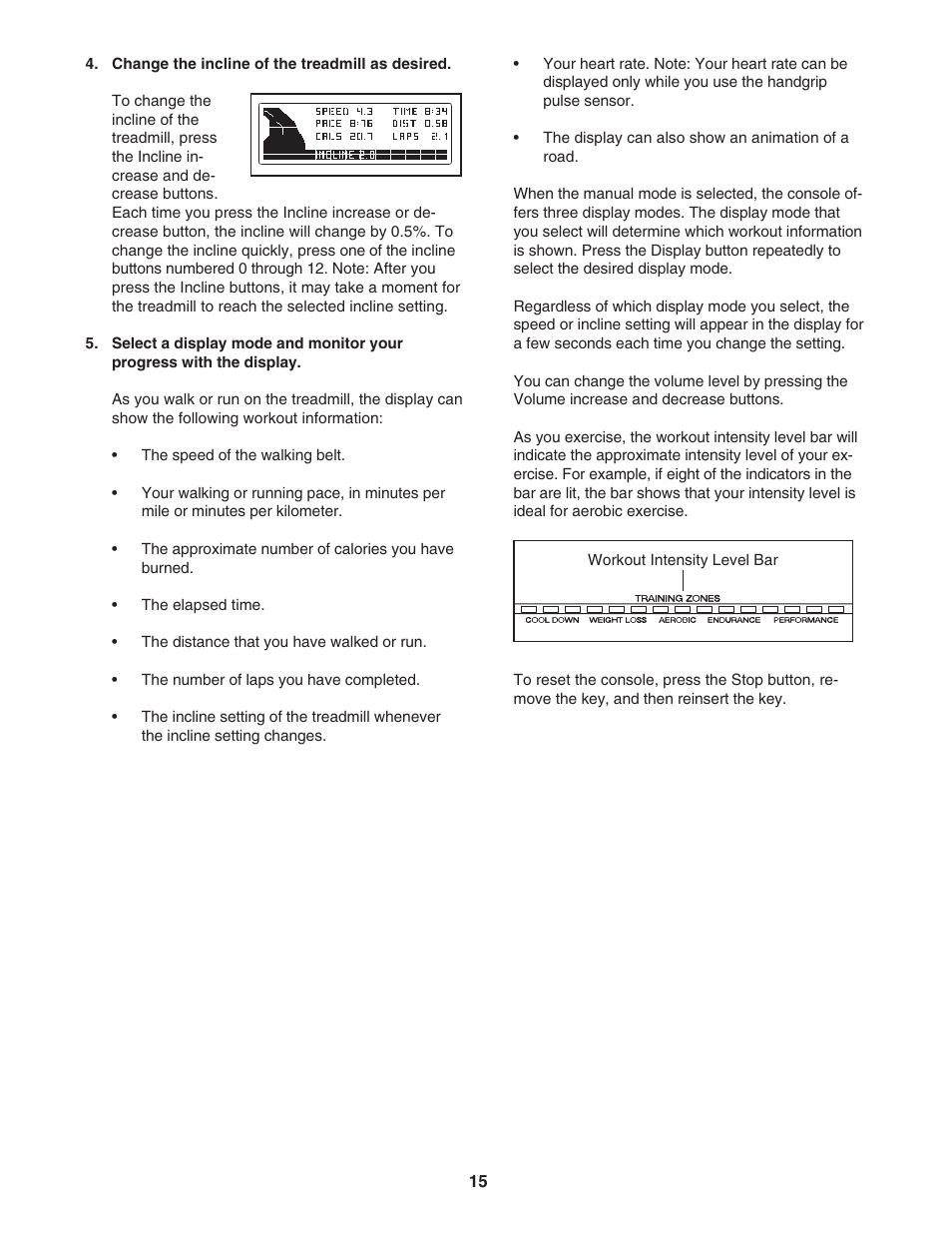 NordicTrack TREADMILL NTL07707.1 User Manual | Page 15 / 32