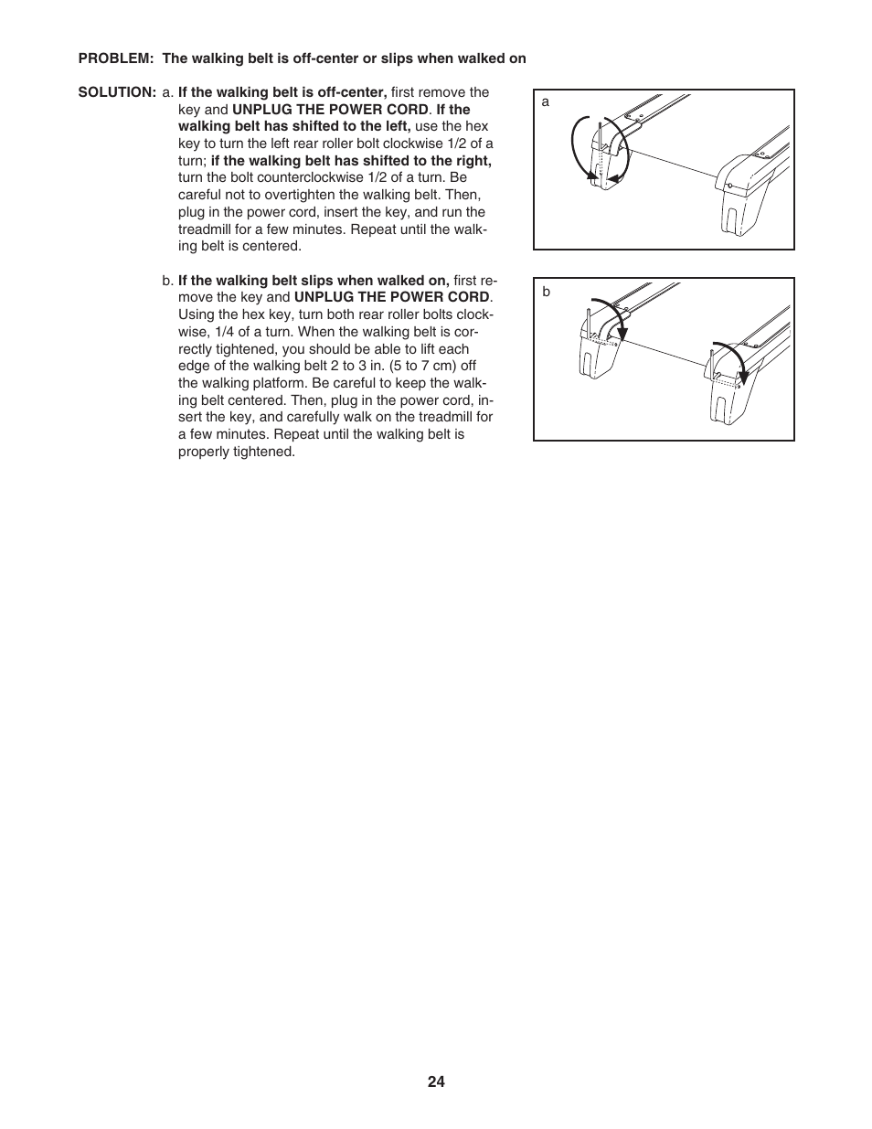 NordicTrack TREADMILL NTL07707.1 User Manual | Page 24 / 32