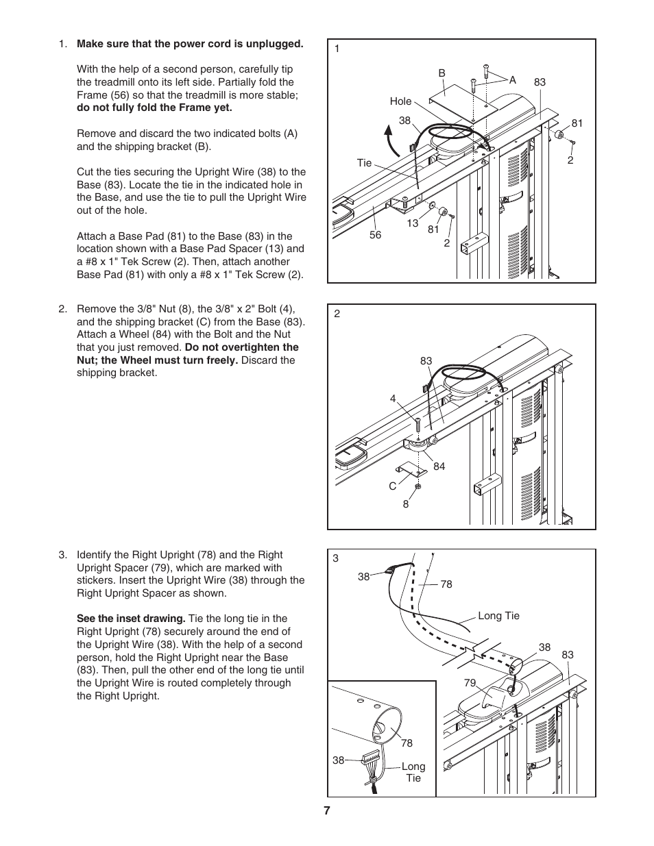 NordicTrack TREADMILL NTL07707.1 User Manual | Page 7 / 32