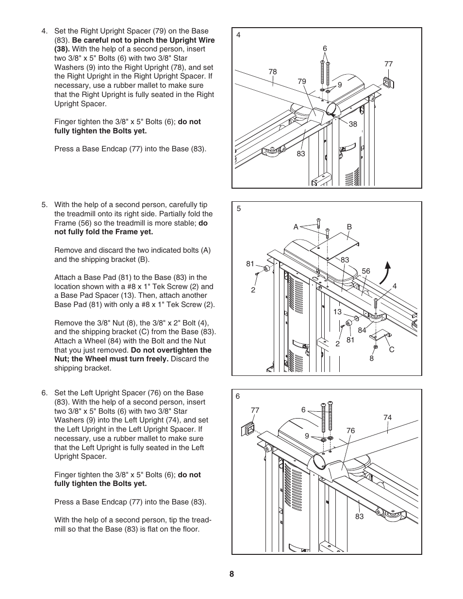 NordicTrack TREADMILL NTL07707.1 User Manual | Page 8 / 32