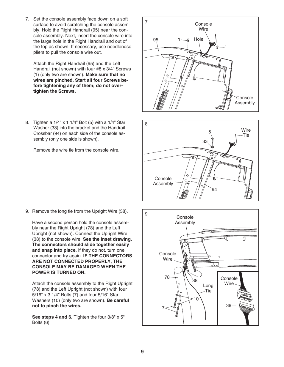 NordicTrack TREADMILL NTL07707.1 User Manual | Page 9 / 32