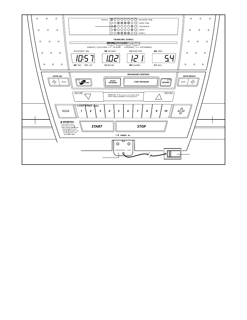 NordicTrack EXP 1000i NTTL09901 User Manual | Page 9 / 30