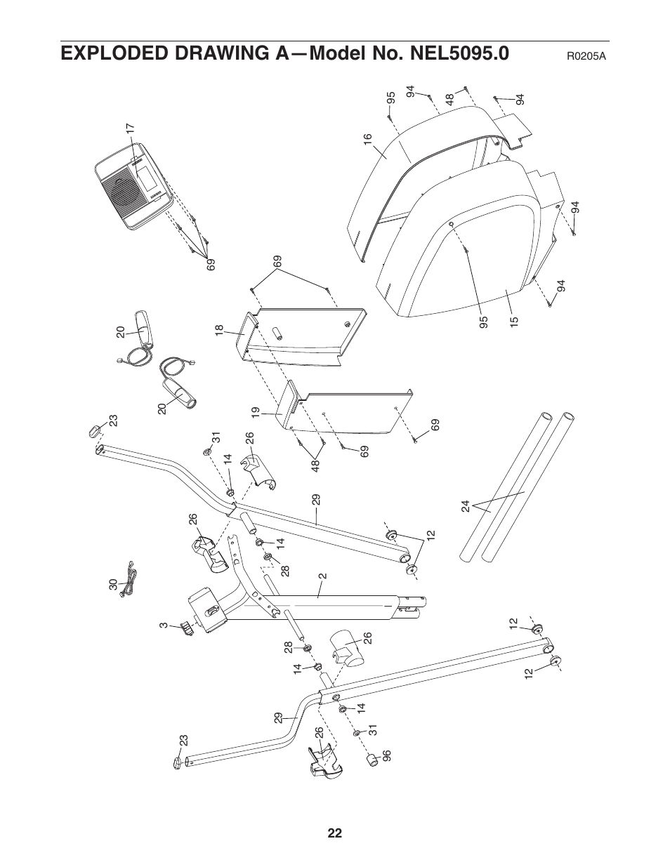 NordicTrack CX 938 NEL5095.0 User Manual | Page 22 / 24
