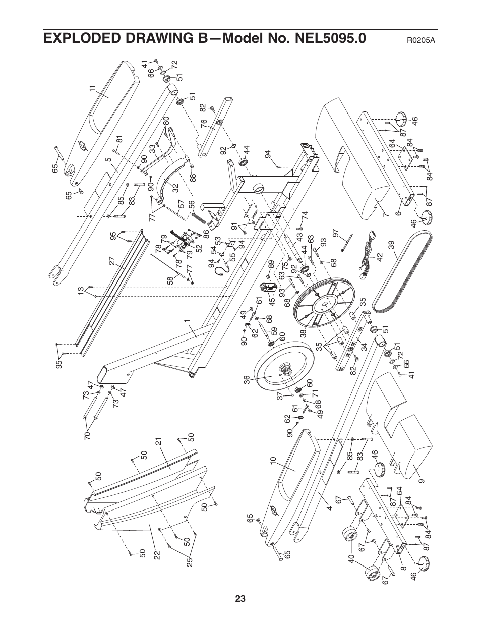 NordicTrack CX 938 NEL5095.0 User Manual | Page 23 / 24