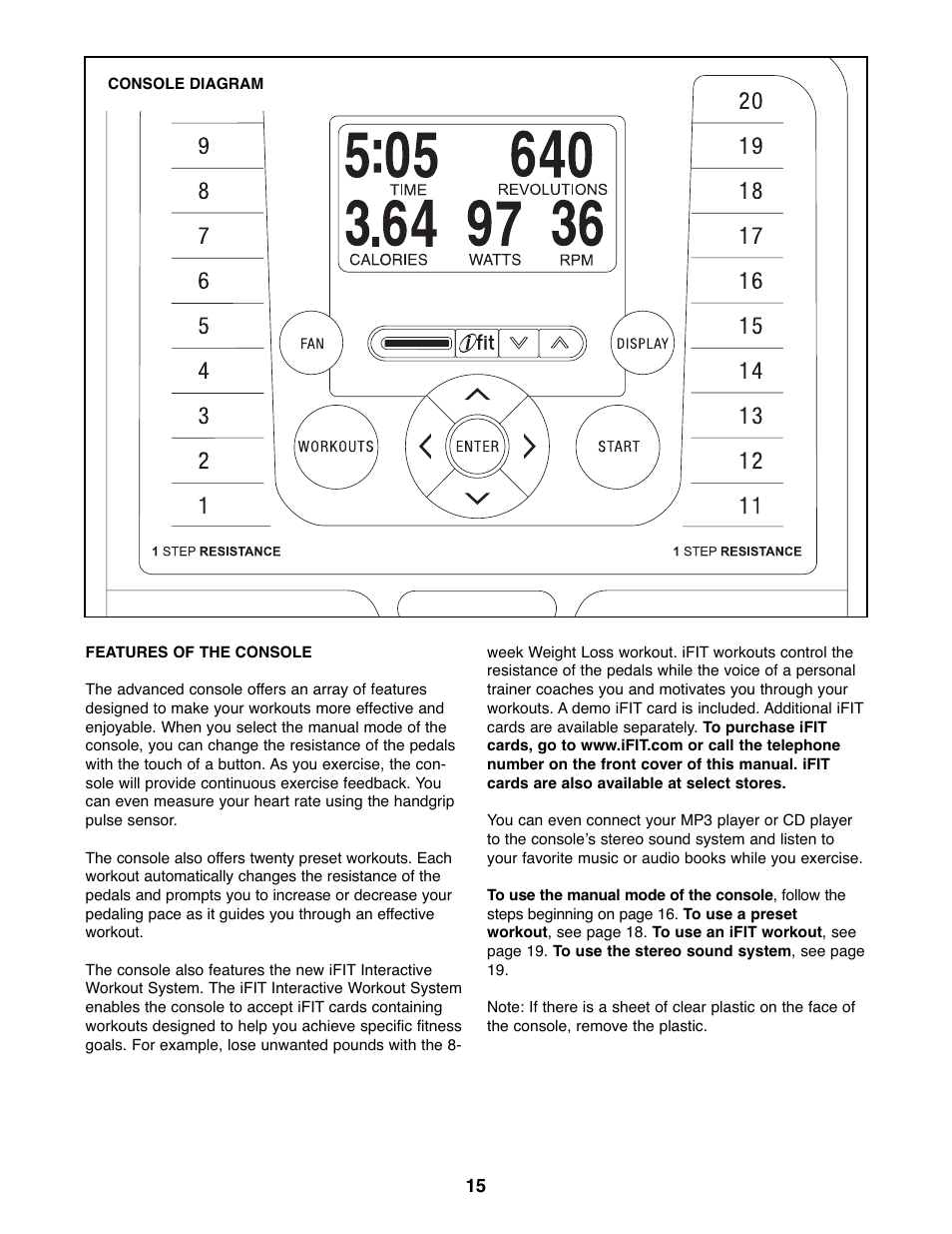 NordicTrack NTCW90907.0 User Manual | Page 15 / 28
