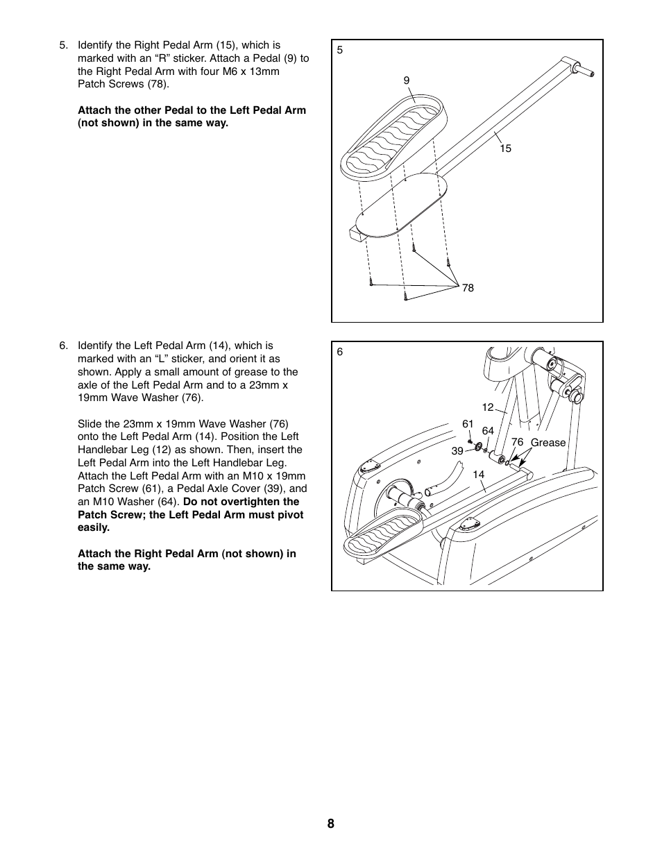 NordicTrack NTCW90907.0 User Manual | Page 8 / 28