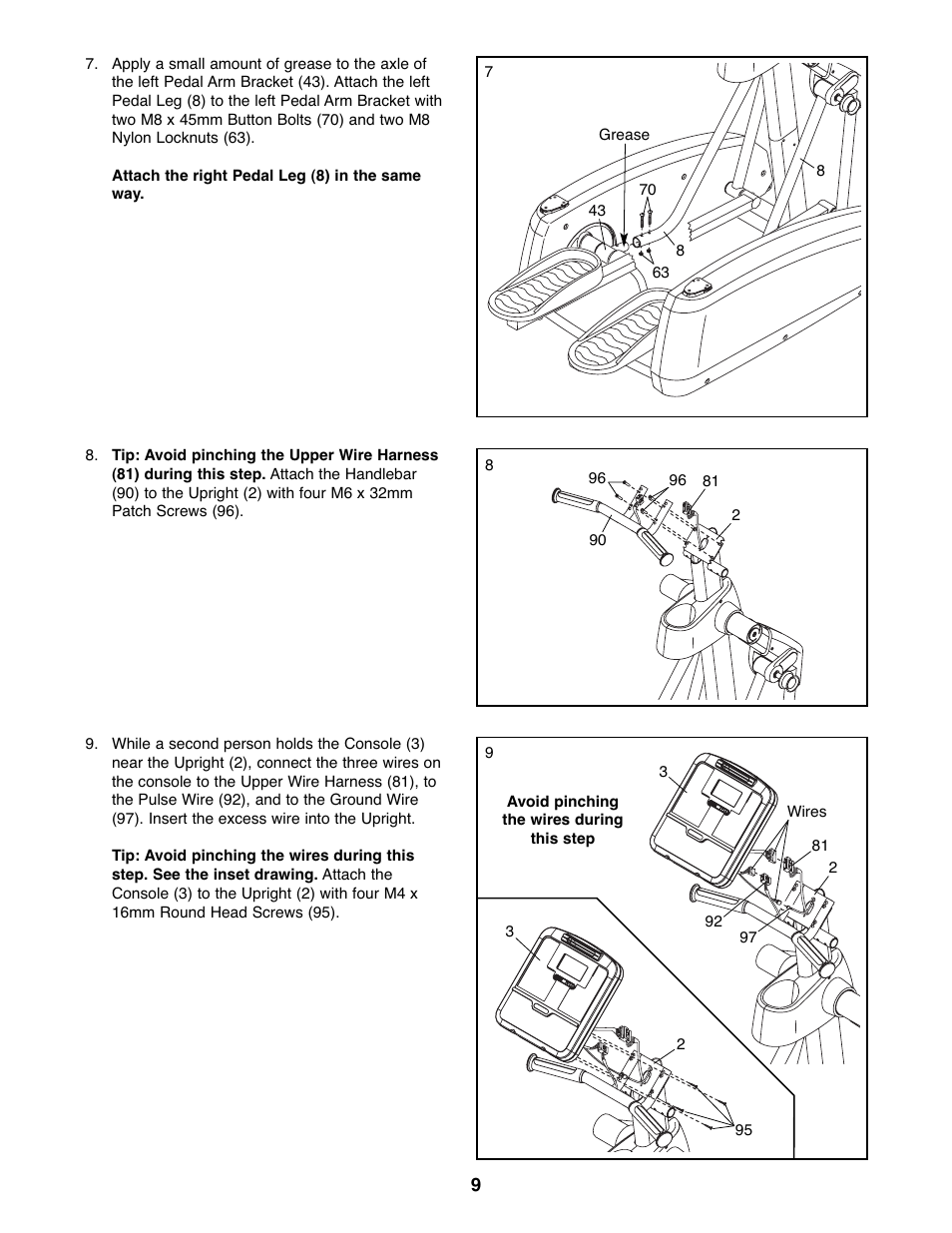 NordicTrack NTCW90907.0 User Manual | Page 9 / 28