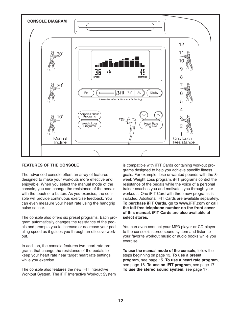 NordicTrack Audiostrider NTEL7706.1 User Manual | Page 12 / 24