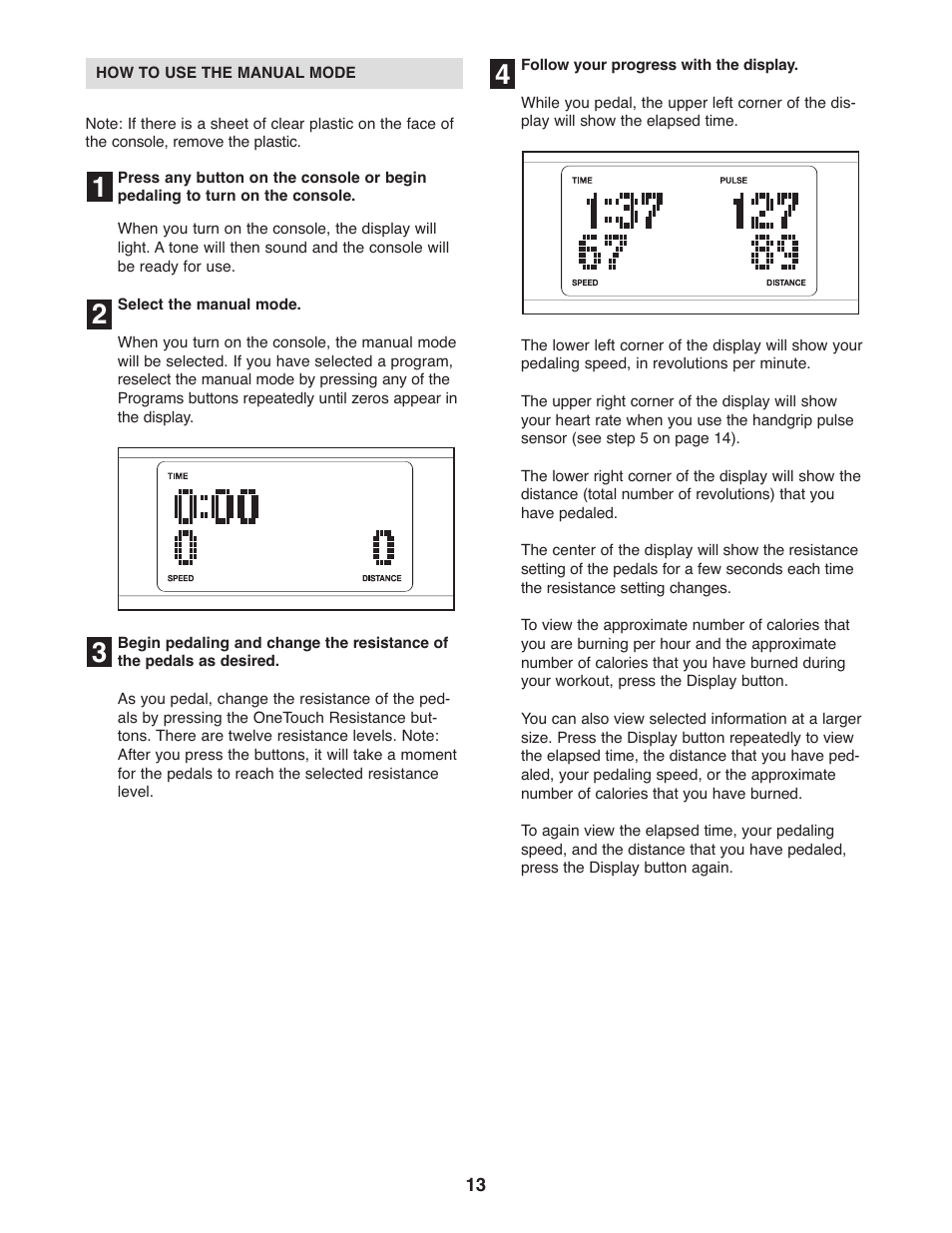 NordicTrack Audiostrider NTEL7706.1 User Manual | Page 13 / 24