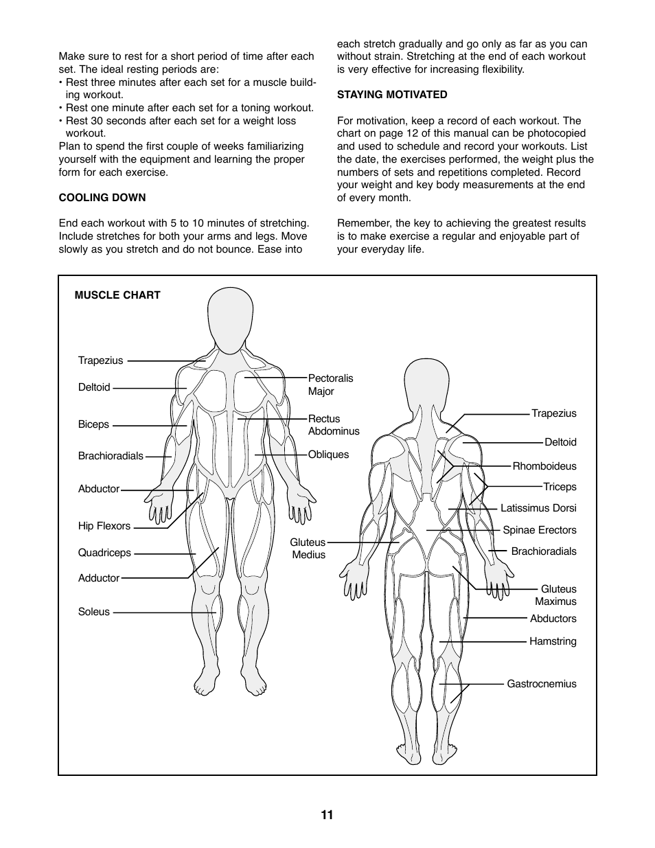 NordicTrack NTBE01700 User Manual | Page 11 / 16