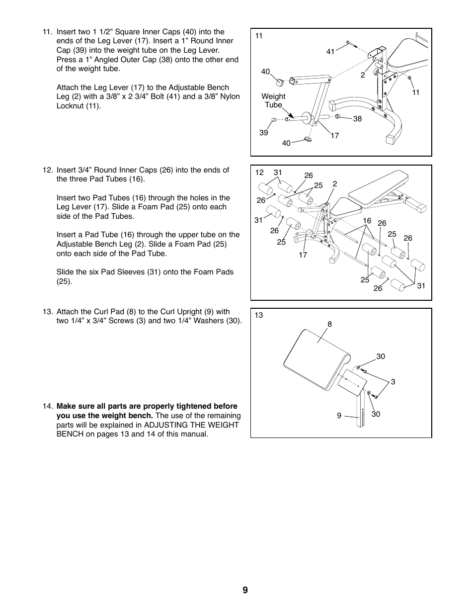 NordicTrack NTBE01700 User Manual | Page 9 / 16