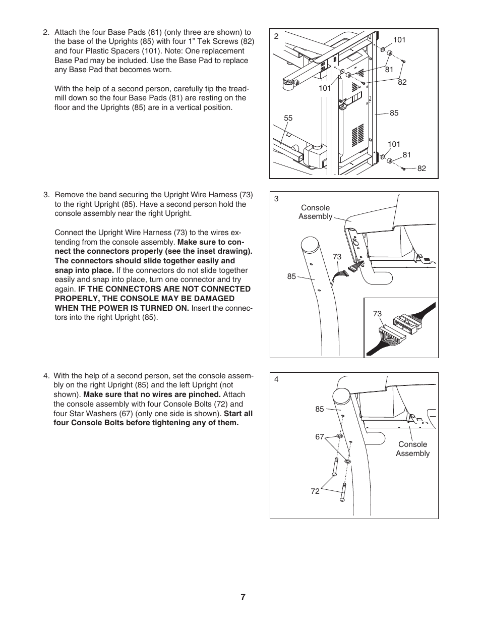 NordicTrack C2300 NTL12905.5 User Manual | Page 7 / 38