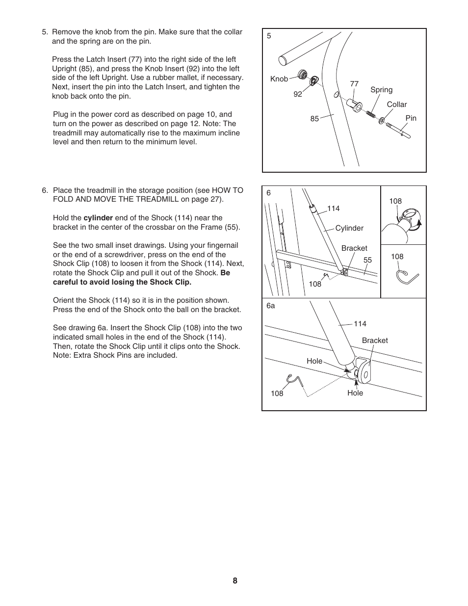 NordicTrack C2300 NTL12905.5 User Manual | Page 8 / 38