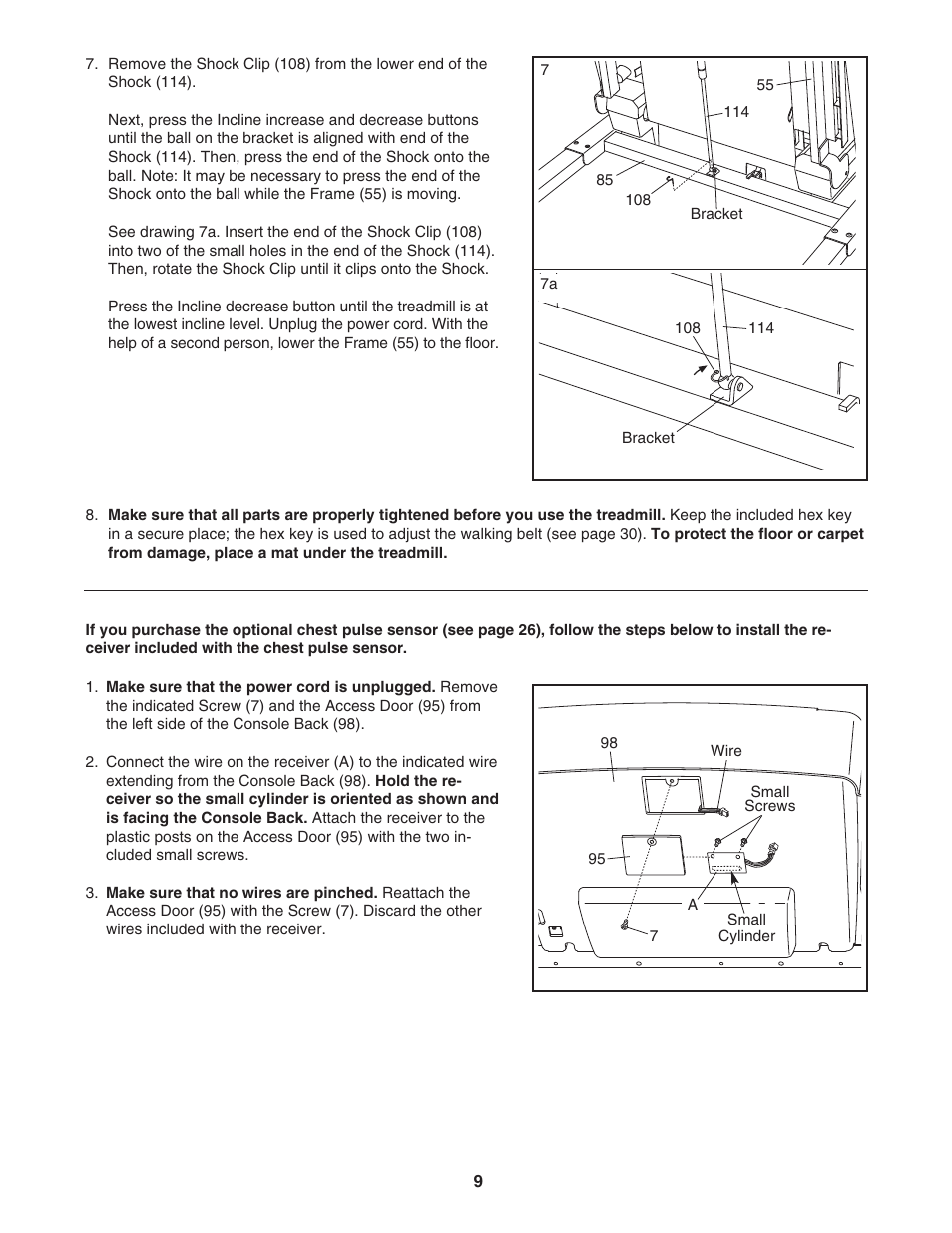 NordicTrack C2300 NTL12905.5 User Manual | Page 9 / 38