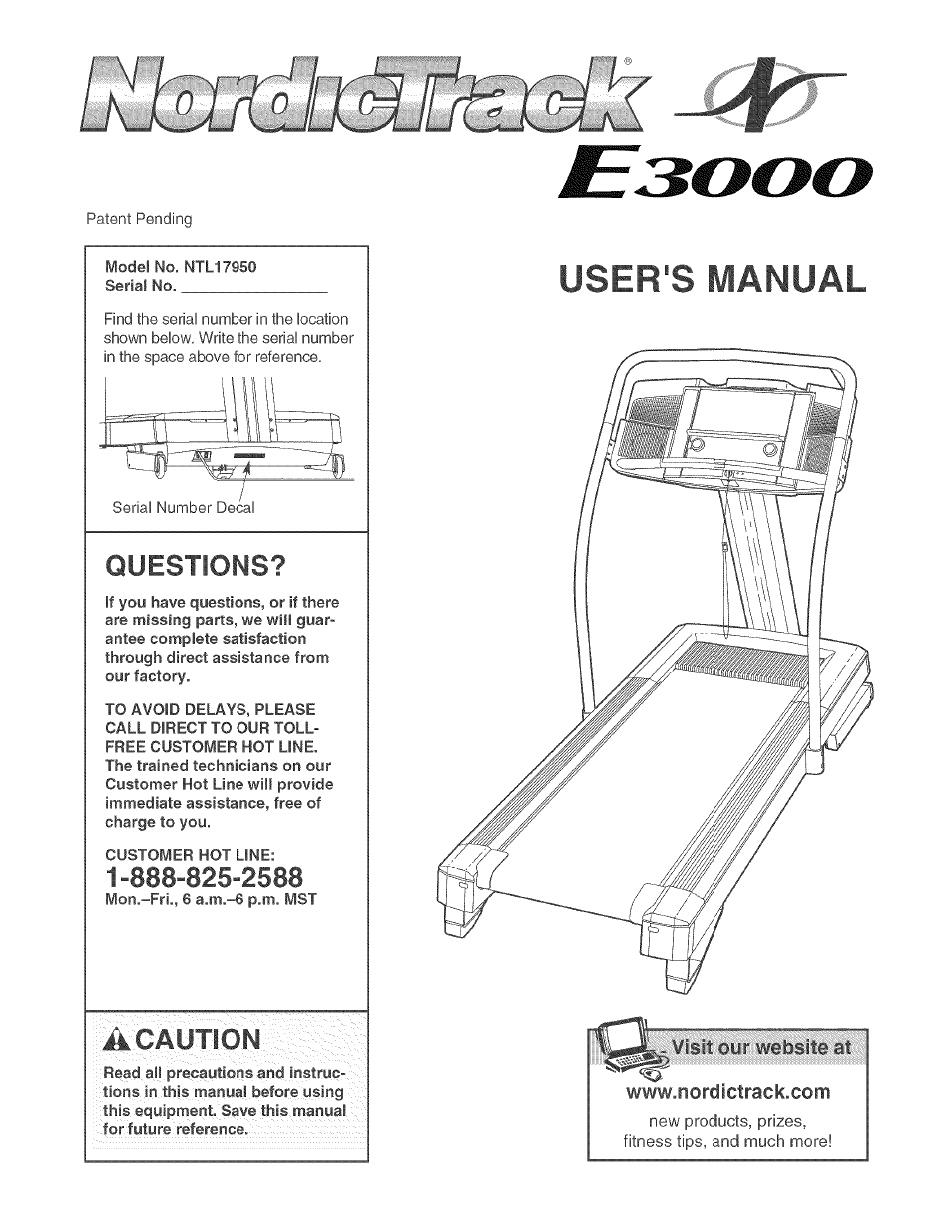 NordicTrack NTL17950 User Manual | 34 pages