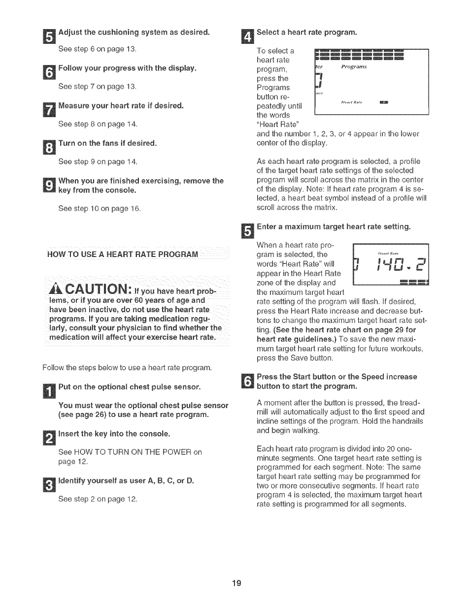 1 ihd.p, A caution | NordicTrack NTL17950 User Manual | Page 19 / 34