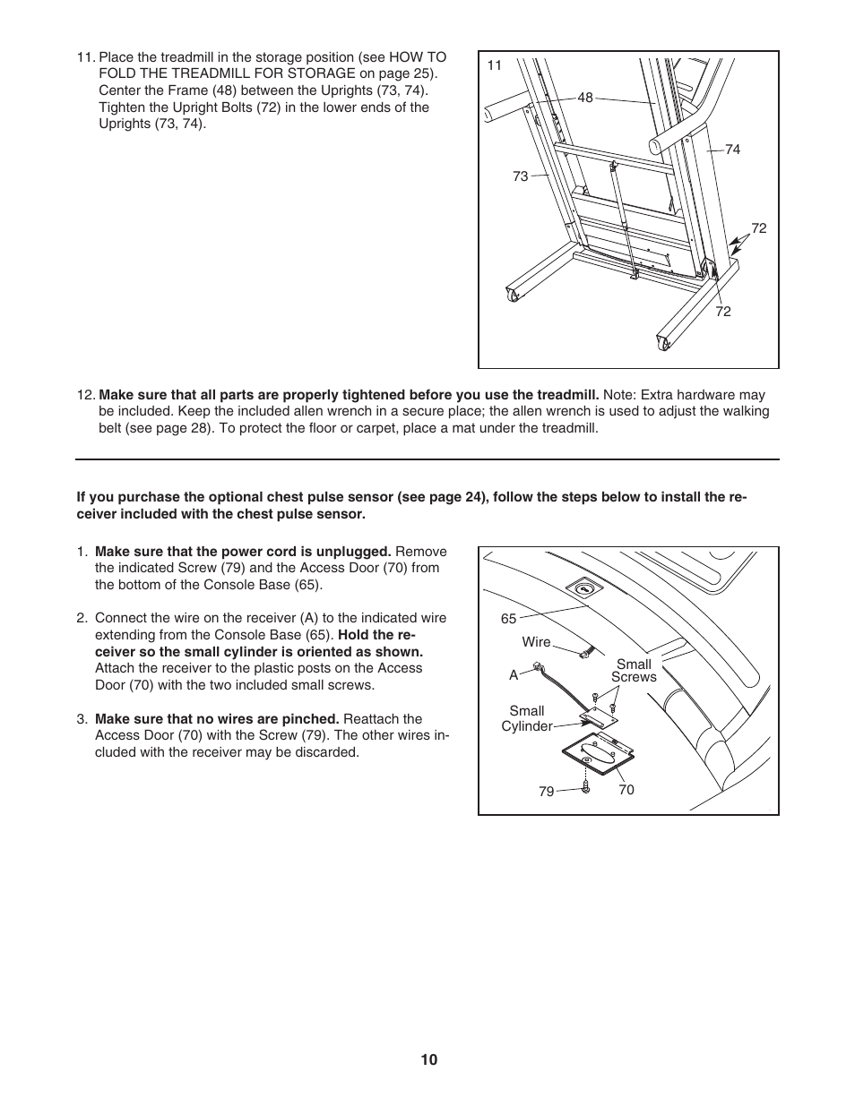 NordicTrack ELITE 2900 0603.0 User Manual | Page 10 / 34