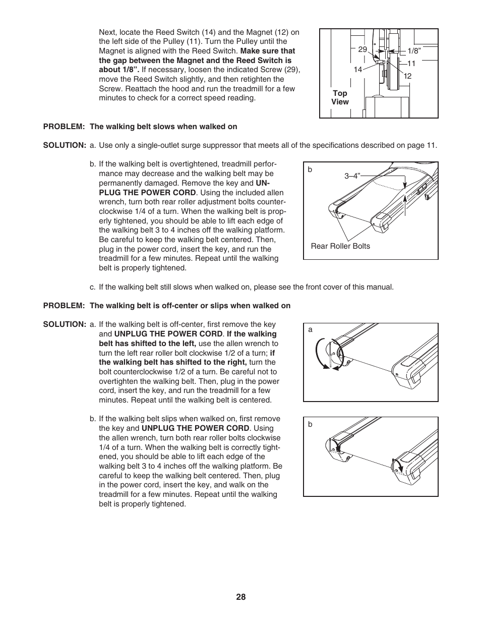 NordicTrack ELITE 2900 0603.0 User Manual | Page 28 / 34