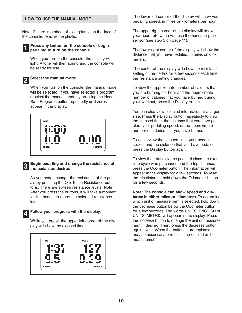 NordicTrack AudioRider NTEX4196.0 User Manual | Page 10 / 20