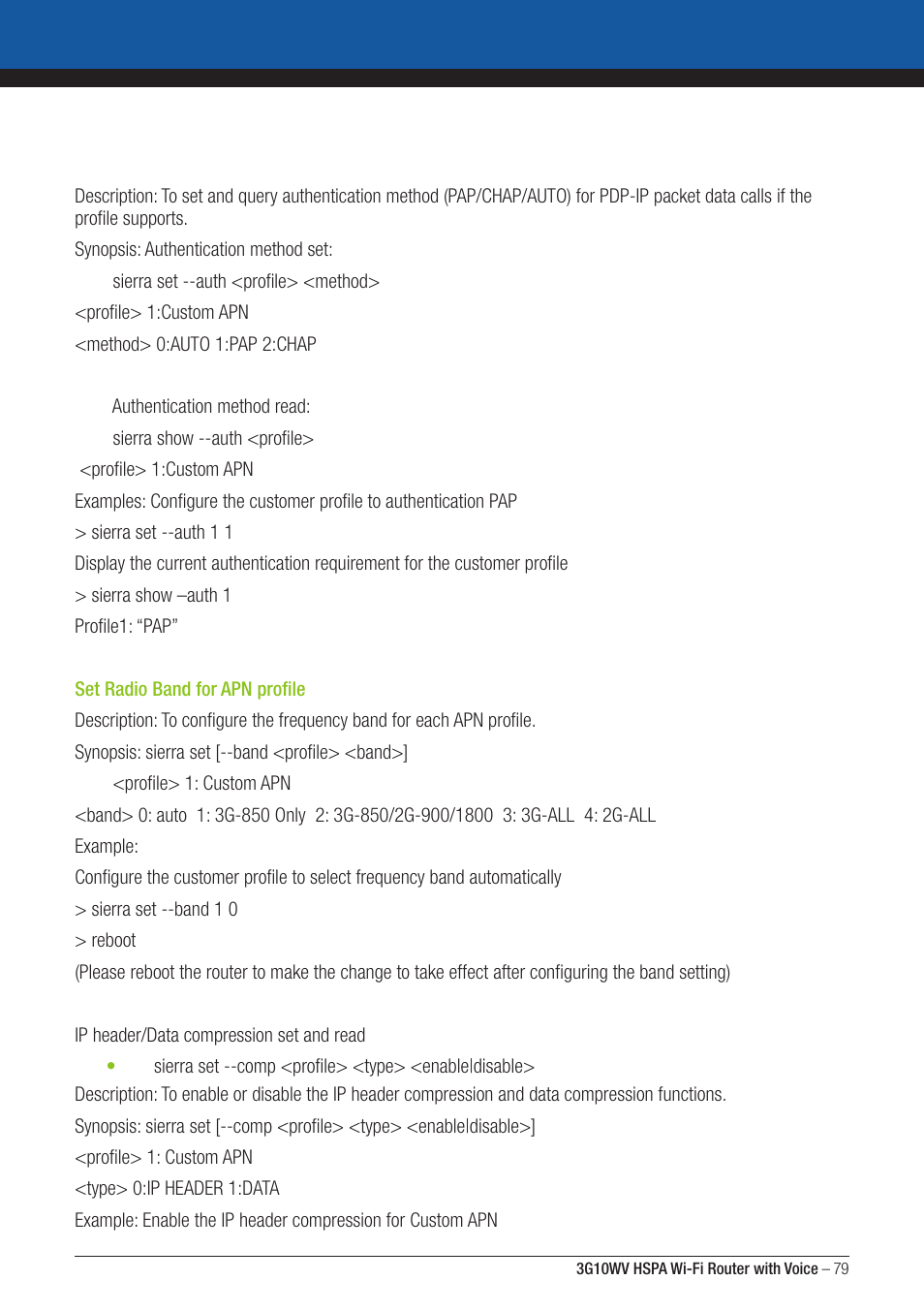 NordicTrack ROUTER WITH VOICE 3G10WV User Manual | Page 79 / 96