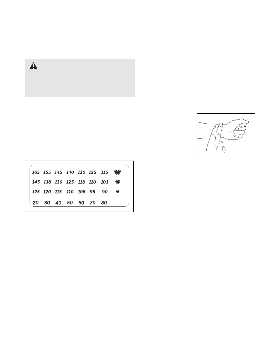 Conditioning guidelines, Warning | NordicTrack NTEX03990 User Manual | Page 8 / 12