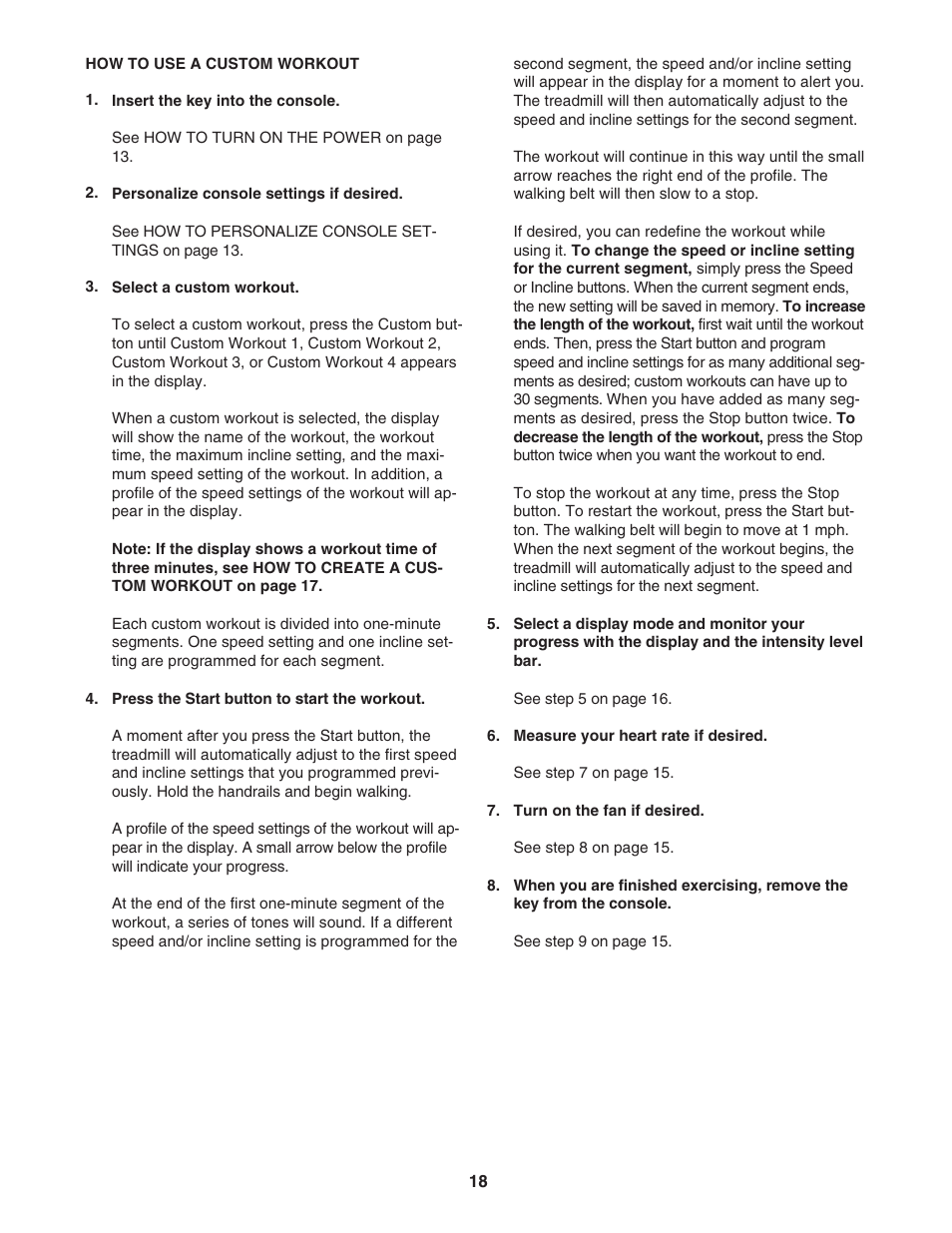 NordicTrack COMMERCIAL NTL09707.1 User Manual | Page 18 / 30