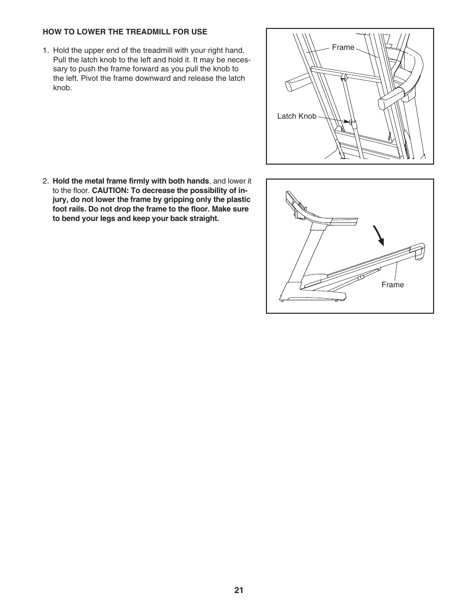 NordicTrack COMMERCIAL NTL09707.1 User Manual | Page 21 / 30