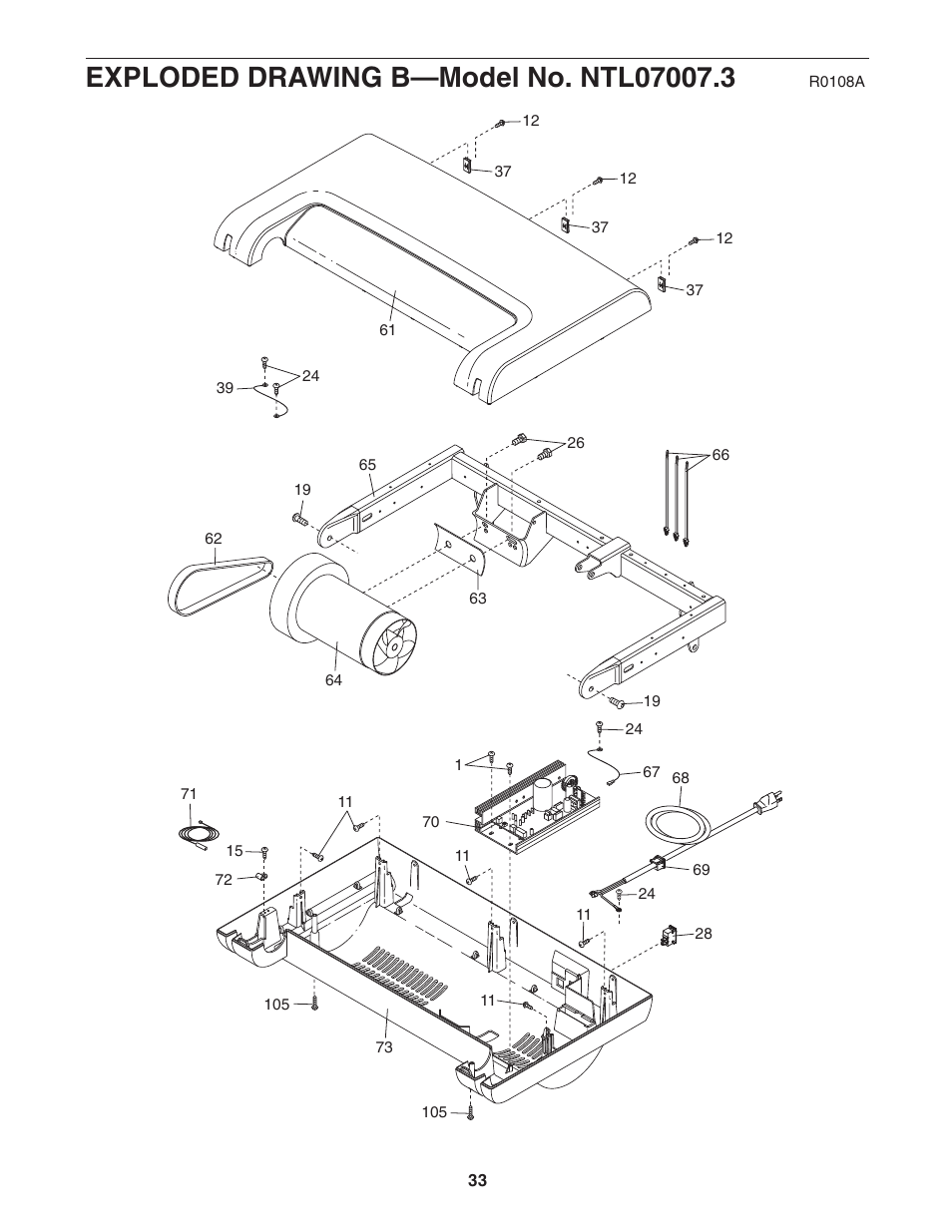 NordicTrack A2350 NTL07007.3 User Manual | Page 33 / 36