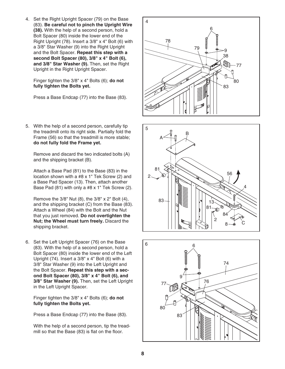 NordicTrack A2350 NTL07007.3 User Manual | Page 8 / 36