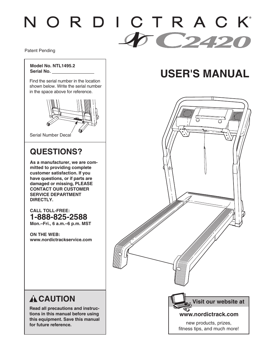 NordicTrack NTL1495.2 User Manual | 38 pages