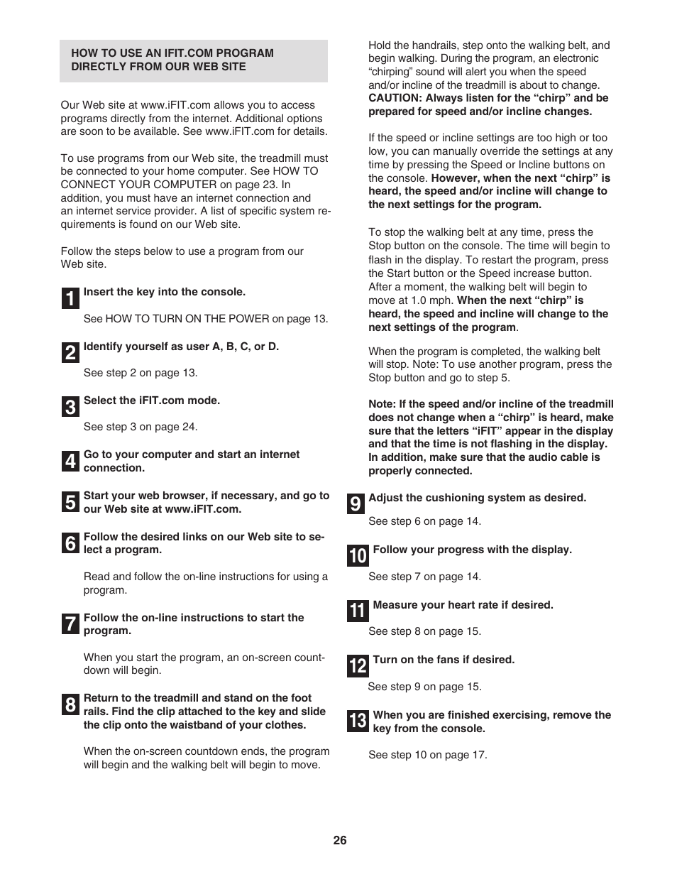NordicTrack NTL1495.2 User Manual | Page 26 / 38
