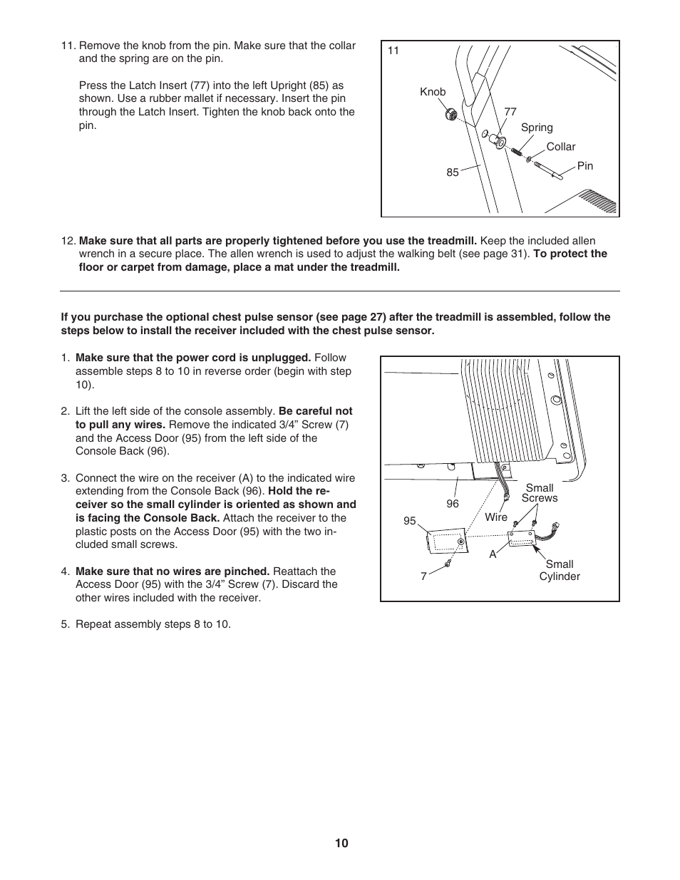 NordicTrack NTL14950 User Manual | Page 10 / 38