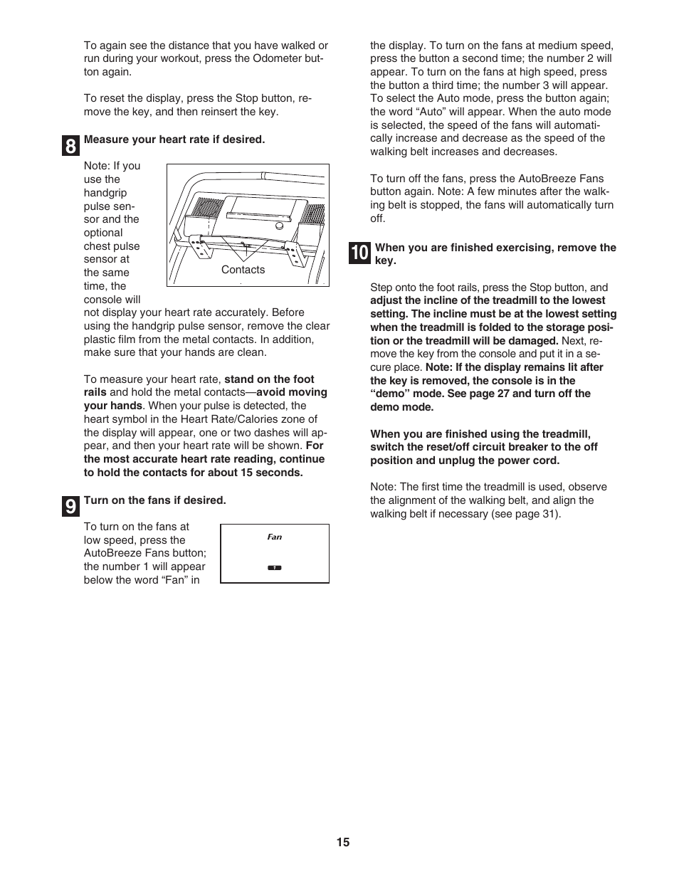 NordicTrack NTL14950 User Manual | Page 15 / 38