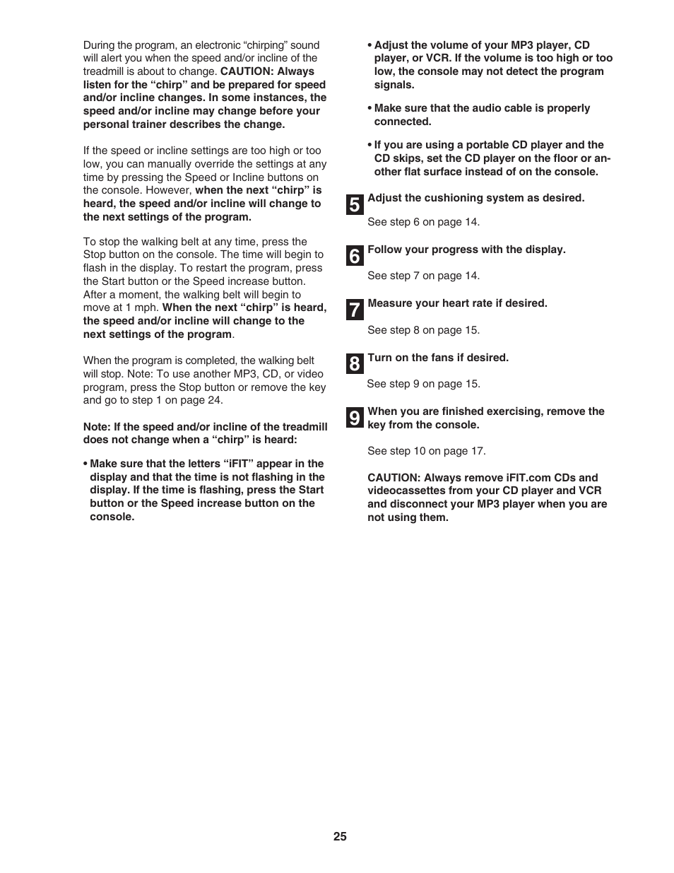 NordicTrack NTL14950 User Manual | Page 25 / 38