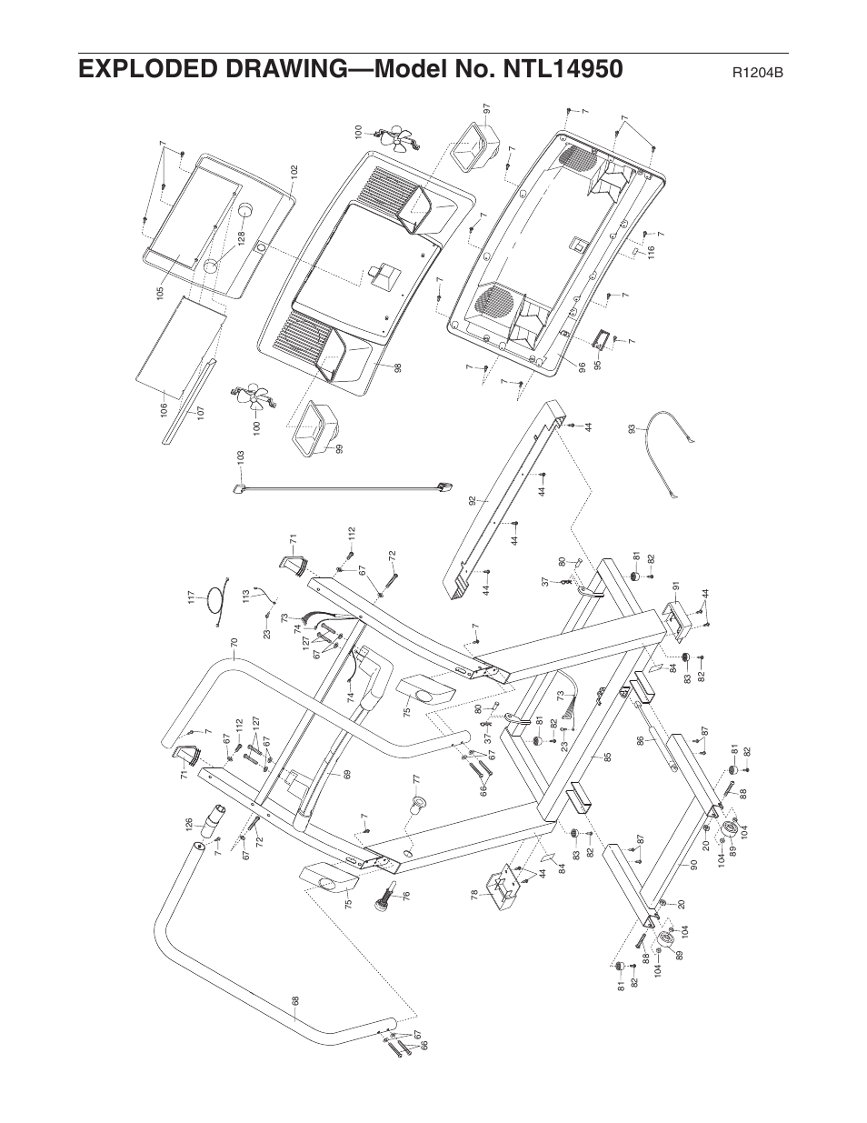 R1204b | NordicTrack NTL14950 User Manual | Page 37 / 38