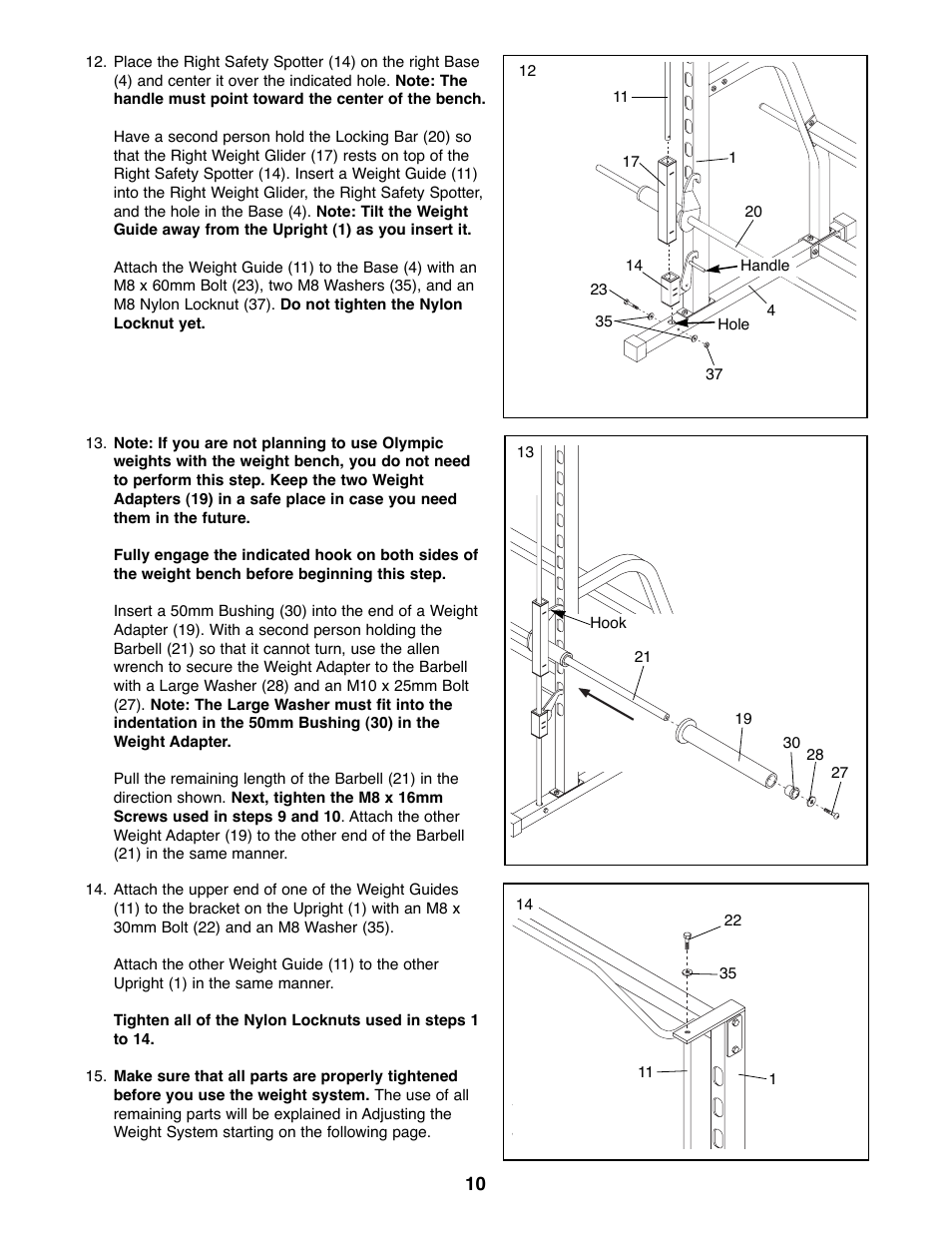 NordicTrack NTBE04990 User Manual | Page 10 / 14